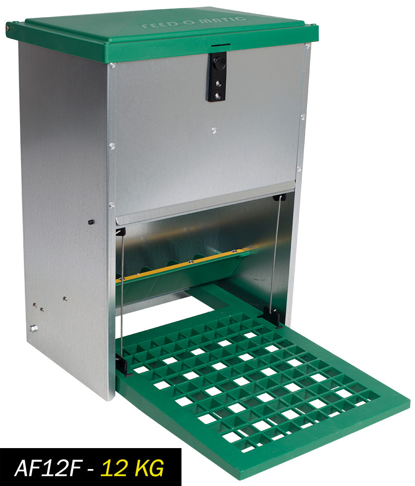12 KG Feed-O-Matic Treddle feeder – Automatic feeder